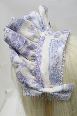 画像3: Victorian maiden / Lazy afternoonフリルカチューシャ  オフxブルー S-25-10-30-1001-CL-AC-AS-ZS