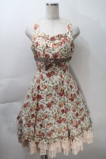 画像1: Victorian maiden / オールドローズフリルドレス  オフ S-25-10-30-1009-CL-OP-AS-ZS (1)