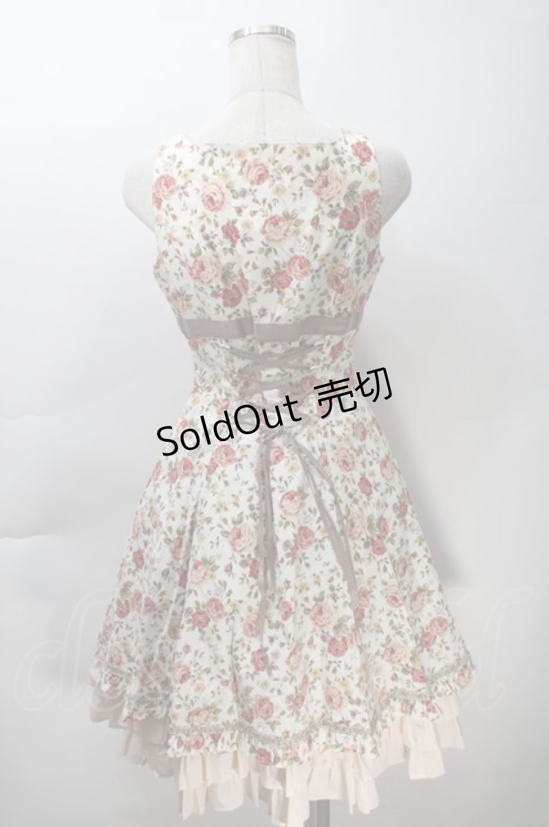 画像2: Victorian maiden / オールドローズフリルドレス  オフ S-25-10-30-1009-CL-OP-AS-ZS (2)