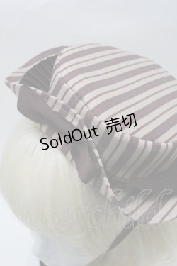 画像3: Victorian maiden / レジメンタルストライプキャノチェ  ベージュ S-25-10-30-1002-CL-AC-AS-ZS