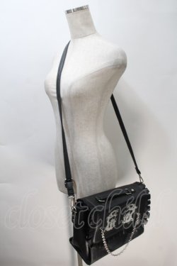 画像3: Jamie エーエヌケー / ドラゴン刺 ショルダーバッグ  黒 S-25-10-30-009-LO-BG-HR-ZS