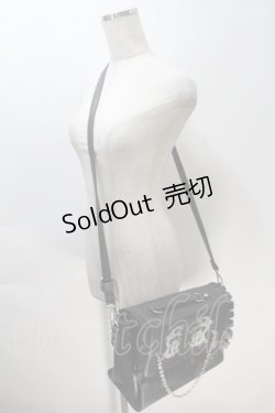 画像3: Jamie エーエヌケー / ドラゴン刺 ショルダーバッグ  黒 S-25-10-30-009-LO-BG-HR-ZS