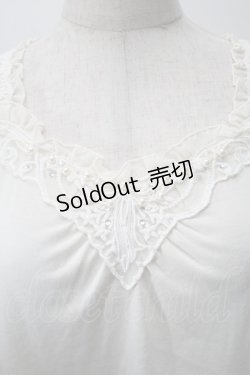 画像3: axes femme / 裾チュールタンクトップ  キナリ S-25-10-30-011-AX-TO-HR-ZS