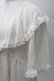 画像3: axes femme / レース×チュール楊柳ガウン  オフ S-25-10-30-012-AX-TO-HR-ZS (3)