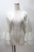MARBLE / レース姫袖ボレロ  白 S-25-10-30-014-GO-TO-HR-ZS