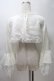 画像2: MARBLE / レース姫袖ボレロ  白 S-25-10-30-014-GO-TO-HR-ZS (2)