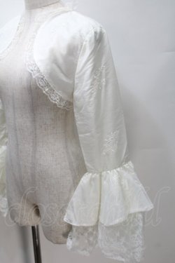 画像3: MARBLE / レース姫袖ボレロ  白 S-25-10-30-014-GO-TO-HR-ZS