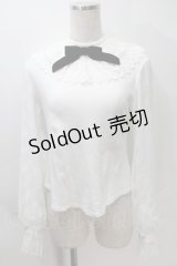 Angelic Pretty / Dollyレースカラーカットソー  白 S-25-10-30-015-AP-TO-AS-ZS