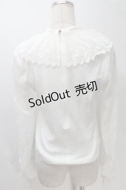 画像2: Angelic Pretty / Dollyレースカラーカットソー  白 S-25-10-30-015-AP-TO-AS-ZS
