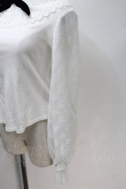 画像3: Angelic Pretty / Dollyレースカラーカットソー  白 S-25-10-30-015-AP-TO-AS-ZS