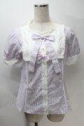 Angelic Pretty / Pure Dollブラウス  紫 S-25-10-30-021-AP-BL-AS-ZS