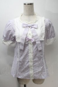 Angelic Pretty / Pure Dollブラウス  紫 S-25-10-30-021-AP-BL-AS-ZS