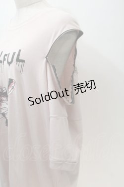 画像3: Ank Rouge / レイヤードラビットBigTe  ピンク S-25-10-30-022-CA-TO-HR-ZS