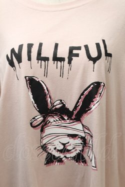 画像4: Ank Rouge / レイヤードラビットBigTe  ピンク S-25-10-30-022-CA-TO-HR-ZS