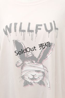 画像4: Ank Rouge / レイヤードラビットBigTe  ピンク S-25-10-30-022-CA-TO-HR-ZS