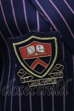 画像3: Jane Marple / レジメンジャケット  紺 S-25-10-30-027-JM-JA-AS-ZS