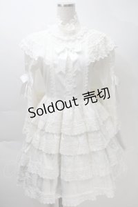 BABY,THE STARS SHINE BRIGHT / エリザベスワンピースセット  白 S-25-10-30-029-BA-OP-AS-ZS