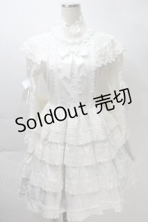 BABY,THE STARS SHINE BRIGHT / エリザベスワンピースセット 白 S-25