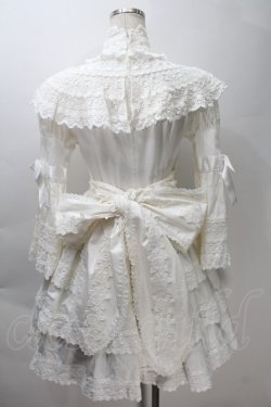 画像2: BABY,THE STARS SHINE BRIGHT / エリザベスワンピースセット  白 S-25-10-30-029-BA-OP-AS-ZS