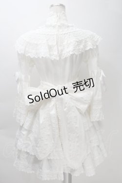 画像2: BABY,THE STARS SHINE BRIGHT / エリザベスワンピースセット  白 S-25-10-30-029-BA-OP-AS-ZS