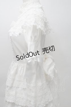 画像4: BABY,THE STARS SHINE BRIGHT / エリザベスワンピースセット  白 S-25-10-30-029-BA-OP-AS-ZS