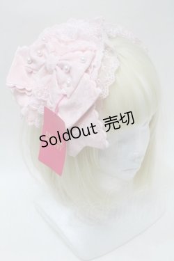 画像1: Angelic Pretty / Princessリボンデコレーションカチューシャ  ピンク S-25-10-30-004-AP-AC-AS-ZS