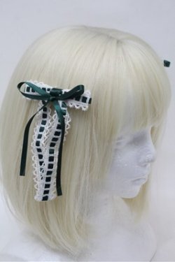 画像2: BABY,THE STARS SHINE BRIGHT / Fallin' Ribbonリボンクリップ  グリーン S-25-10-31-004-BA-AC-AS-ZS