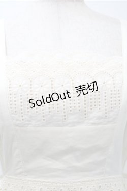 画像3: 胡桃木（海外ロリータブランド） / エプロンスカート  アイボリー S-25-10-31-039-LO-OP-HR-ZS