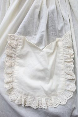 画像5: 胡桃木(海外ロリータブランド) / エプロンスカート  アイボリー S-25-10-31-039-LO-OP-HR-ZS