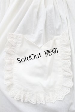 画像5: 胡桃木（海外ロリータブランド） / エプロンスカート  アイボリー S-25-10-31-039-LO-OP-HR-ZS