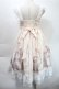 画像2: Lolitimes / プリントシフォン切替ジャンパースカート  アイボリー S-25-10-31-040-LO-OP-HR-ZS (2)