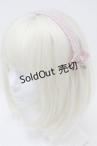 m petit by misako / AM*NIヘッドドレスA  ピンク S-25-10-31-005-LO-AC-HR-ZS