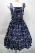 metamorphose / Romantic alphabetジャンパースカート  紺 S-25-10-31-045-ME-OP-AS-ZS