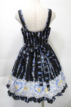 画像2: metamorphose / Happy Bellリボンジャンパースカート  黒 S-25-10-31-046-ME-OP-AS-ZS