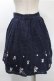 画像2: LIZ LISA / 小花刺繍レーススカート  紺 S-25-10-31-051-LO-TO-HR-ZS (2)