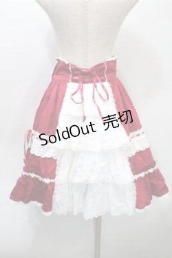 画像2: BABY,THE STARS SHINE BRIGHT / Rose Dollバッスルスカート  赤 S-25-10-31-052-BA-SK-AS-ZS