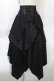 画像1: Ozz Croce / 切替ロングスカート  黒 S-25-10-31-053-OO-SK-AS-ZS (1)