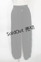 PUNK / ラインジャージ  黒 S-25-10-31-055-PU-PA-HR-ZS