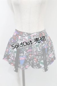 HYPER CORE / STICKERリングハーネスショートパンツ  マルチ S-25-10-31-057-PU-PA-HR-ZS