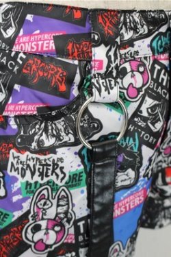 画像3: HYPER CORE / STICKERリングハーネスショートパンツ  マルチ S-25-10-31-057-PU-PA-HR-ZS