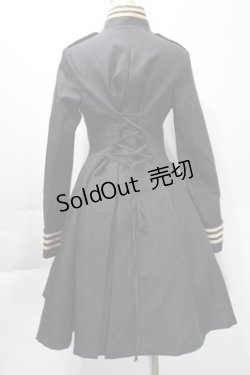 画像2: ATELIER BOZ //アイザックジャケットワンピース  黒 S-25-10-31-059-EL-OP-AS-ZS