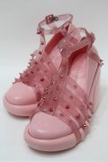 Jean Paul GAULTIER / melissaコラボサンダル 26.5 ピンク S-25-10-31-009-GO-SH-HR-ZS