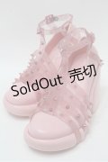 Jean Paul GAULTIER / melissaコラボサンダル 26.5 ピンク S-25-10-31-009-GO-SH-HR-ZS