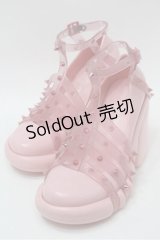 Jean Paul GAULTIER / melissaコラボサンダル 26.5 ピンク S-25-10-31-009-GO-SH-HR-ZS