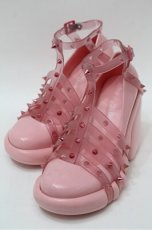 画像1: Jean Paul GAULTIER / melissaコラボサンダル 26.5 ピンク S-25-10-31-009-GO-SH-HR-ZS (1)