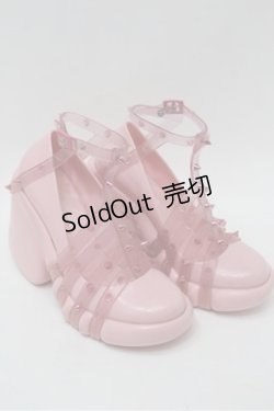 画像2: Jean Paul GAULTIER / melissaコラボサンダル 26.5 ピンク S-25-10-31-009-GO-SH-HR-ZS