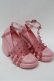 画像2: Jean Paul GAULTIER / melissaコラボサンダル 26.5 ピンク S-25-10-31-009-GO-SH-HR-ZS (2)