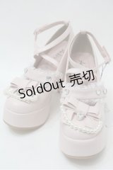 Ank Rouge / パールチェーンシューズ LL ピンク S-25-10-31-011-CA-ZA-HR-ZS