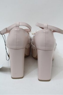 画像4: Ank Rouge / パールチェーンシューズ LL ピンク S-25-10-31-011-CA-ZA-HR-ZS