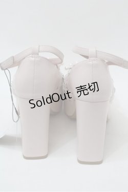 画像4: Ank Rouge / パールチェーンシューズ LL ピンク S-25-10-31-011-CA-ZA-HR-ZS